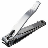 Tijeras De Uñas De Acero Inoxidable Para Adultos Hombres Y Mujeres Corte Agudo Curvo Con Limpiador De Swing Salida Herramienta De Aseo De Uñas - details 3