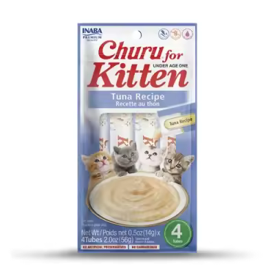 Inaba Inaba Churu for Kitten - Churu para gatitos de Atún - 1