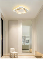 Lámpara De Techo Moderna De Metal LED Para Pasillo Y Escalera Decorativa De Lujo Creativa En Oro Instalación Suelta Fuente De Alimentación AC 220V - details 10