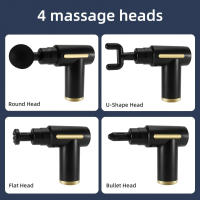 Masajeador De Músculo LED Para Hombres Y Mujeres Masajeador Portátil De Percusión Para Corporal Espalda Y Cuello Piernas - details 3