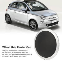 Tapa De Eje De Rueda Con Acabado Cromado 68078419AC Resistente Al Calor Para Reemplazo En FIAT 500 Capa Central De Rueda - details 2