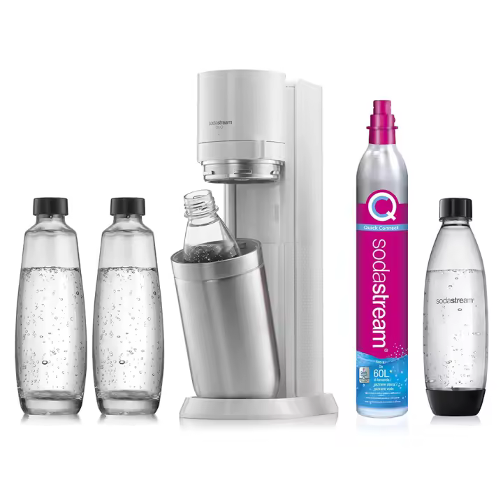 Megapack Blanco Sodasream Duo Gasator - 1