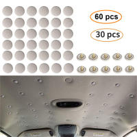 Tornillos Y Retenedores De Tela Para Techo De Coche 30/60Pcs Fijación De Tela De Techo Interior De Automóvil Capa De Aluminio Alta Calidad Para Reparación Y Mantenimiento - details 3