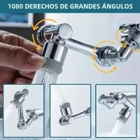 2pcs Extensor De Grifo ABS Brazo Robótico Modo Sencillo Rotación Universal De 1080° Extensión De Grifo Giratorio Para Baño Y Cocina - details 3