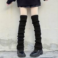 Pareja De Medias Largas De 70CM Estilo Lolita Para Niñas Extensión De Medias Calientes Con Balón Medias De Rodilla Soldaduras De Polyester Gruesas - details 3