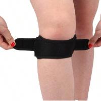 Manguito De Compresión Para Rodilla Con Absorción De Choque Y Ajuste Universal Para Baloncesto Material De Nylon Y Goma - details 2