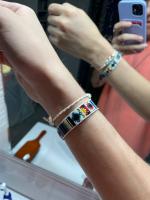 Nuevo Set De 10 Pulseras Punk Clásicas Y Bohemias Para Parejas Unisex Estilo Étnico Geométrico Sin Metálicos Ni Cierres - details 2