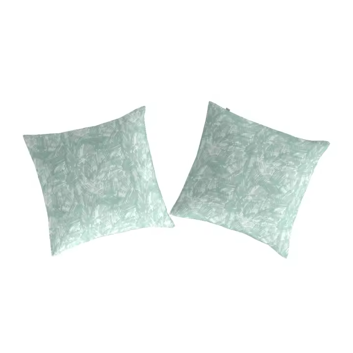 NAF NAF  - 2 Fundas de almohada 65x65 cm 100% algodón WAVE. Disponible en varias medidas. - 1