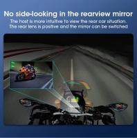 Pantalla Portátil Srnubi Para Motocicleta 5 Pulgadas Con Wireless Carplay Y Android Auto IPX7 Impermeable Dual Lens Bluetooth GPS Monitor - details 12