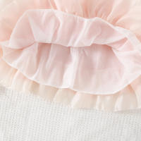 Vestido Lolita Para Bebé Niña 0-3 Años Con Doble Encaje Y Lazo Falso Dos Piezas Estilo Princesa Dulce Para Fiesta De Cumpleaños Primavera Otoño Material Algodón Y Poliéster Silueta A-line Manga Completa Longitud De Rodilla - details 12