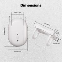 MOES Robot De Cortina Inteligente ZigBee Tuya Control Remoto Por App Compatible Con Alexa Y GoogleHome Sensor De Luz Automático Aperturador Y Cerrador - details 15