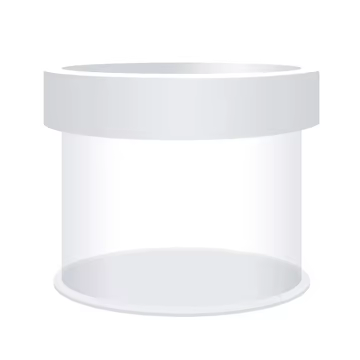 Caja De Cría De Peces Flotante En Acrílico Acuario Incubador De Alimentos Accesorio Para Acuario Material Plástico - 1