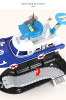 Juguete De Barco De Simulación QWZ De Tamaño Grande Con Música Y Luz Vehículo Inercial Para Niños Regalo Ideal Para Niños De 4 a 12 Años - details 6