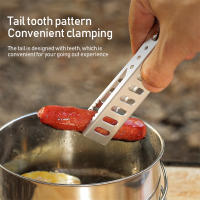 1pcs Accesorio De Cocina Para Camping Y Senderismo Anti-derretimiento Clip Para Olla Bolso De Acero Aluminio Plegable Para Mesa De Picnic Y Barbacoa - details 2