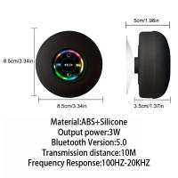 Altavoz Bluetooth Portátil Con Luz LED IPX4 Impermeable Para Exteriores Y Baño Con Ventosa Grande Altavoz Estéreo Mini Para Exterior - details 5