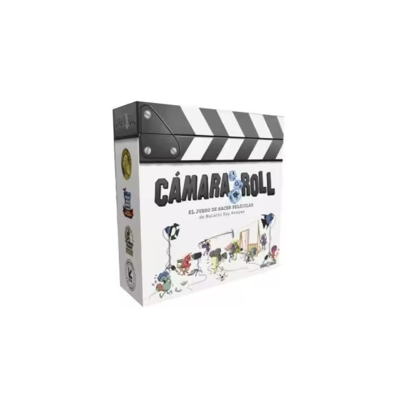 Salt & Pepper Games | Camera Roll | Juego de Mesa de Estrategia | Colocación de Trabajadores | ¡Haz una Pelíclua de Éxito! | 1 a 4 Jugadores | Español | Temática: Películas - 1