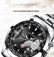 Reloj De Lujo Para Hombre 2024 Marca Top Fashion Casual Militar De Cuarzo Deportivo Resistantes Al Agua Y Al Choque Con Bandeja De Acero Inoxidable Relogio Masculino - details 0