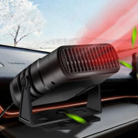 Ventilador De Calefacción Y Aire Acondicionado Para Coche 2 En 1 12V 120W 24V 200W Despega Escarcha Y Niebla Para Parabrisas Automóvil Secador Eléctrico Anti-Humedad - details 2