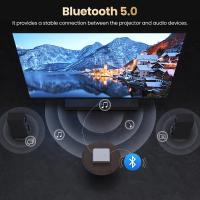 Proyector Android Hunkstar P3 1000 ANSI, 1080P nativo, decodificación 4K, HDR10, corrección trapezoidal automática y enfoque automático, Android 9.0, Bluetooth 5.0, WiFi 6, 2 altavoces de 5 W - details 9