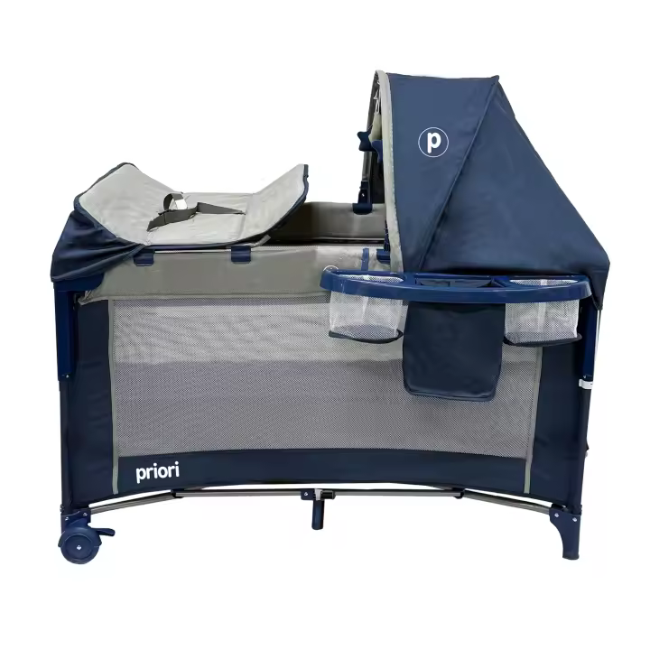 Cuna de viaje para bebe, Halley, Azul,  Priori - 1