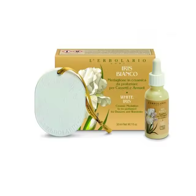 Iris Blanco Kit Medallón Metálico para Cajones y Armarios - 1