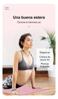 FREES COPES Esterilla de Yoga y Pilates Antideslizante 8mm - 183*61*0.8cm - Uso Hogar y Exteriores - details 1