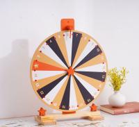 2025 Wooden Spinner Prize Wheel, 24 Slot Prize Spinner,wheel Of Forture, Spinning Wheel With Stand For Fa - details 1