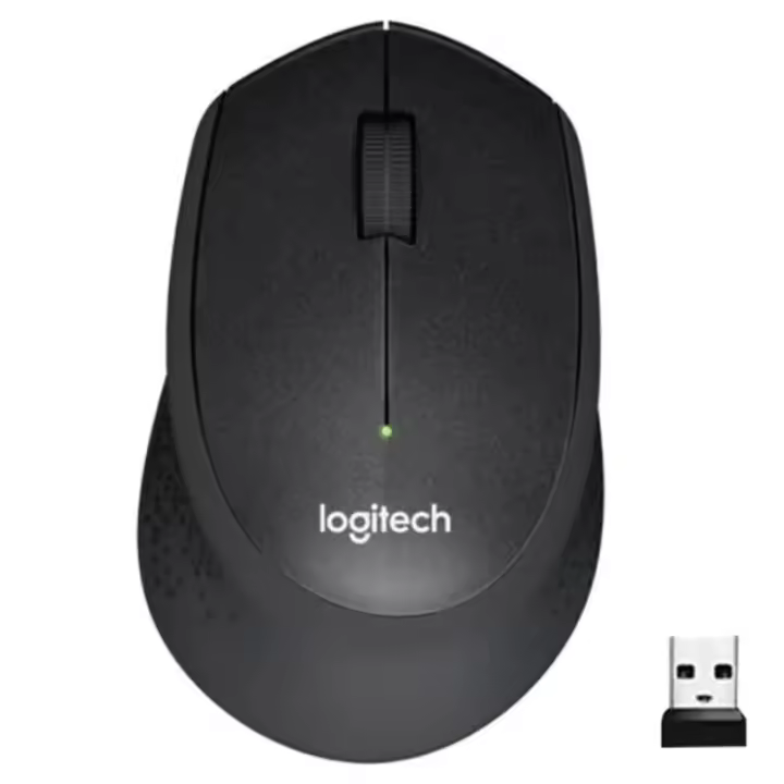 Logitech Ratón Óptico Silencioso M330 | Inalámbrico 2.4 GHz con Receptor USB | 1000 DPI | Ideal para Oficina | Hogar y PC - 1