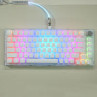 104 Teclas Pudding Tema OEM Perfil ABS PBT Doble Choque Teclas Para Teclado Mecánico De Switch MX RGB Retroiluminado Teclas - details 7