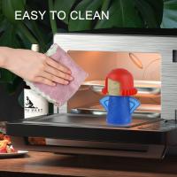 Limpieza Fácil En Pocos Minutos Con El Limpiador De Microondas Angry Mama 1 Pieza Añade Vinagre Y Agua Para El Hogar O Oficina Material Plástico Eco-amigable - details 4