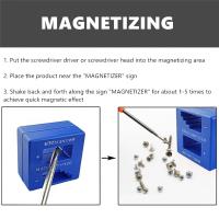 Destornillador De Precisión Con Carga Rápida Y Magnete/Desh Magnetizador Herramienta De Recogida Magnética Doble Para DIY Y Profesionales - details 6
