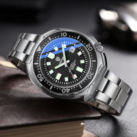 Reloj De Cuarzo Para Hombre QINGXIYA Diseño De Moda Acero Inoxidable Impermeable Con Manos Luminosas Y Calendario Completo - details 3