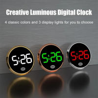 Reloj Digital LED Mini Para Coche Tipo Toque Adorno Automotriz Stick-On Interno Pantalla Táctil Para Vehículos - details 0