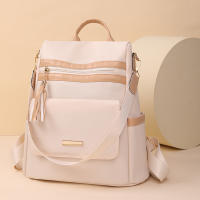 Mochila sencilla, de gran capacidad y de alta gama para mujer. - details 10