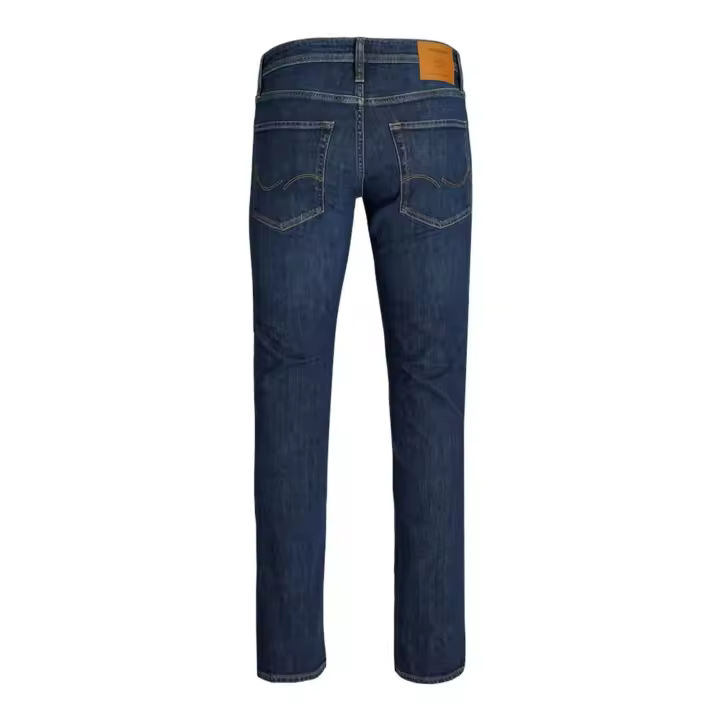 Vaquero Hombre Jack & Jones Modelo Clark Original Am 380 Regular Fit Color Azul - 1