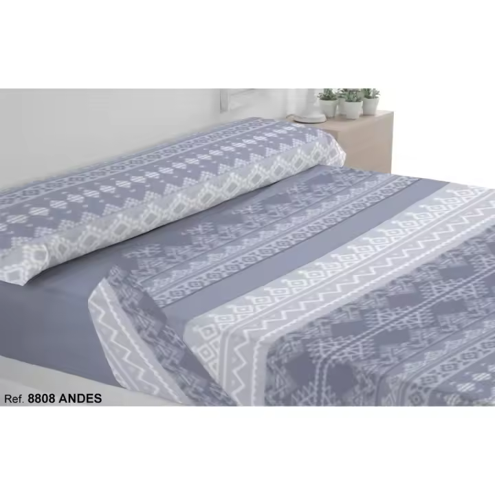 Juego Sabanas Sedalina Invierno TROVADOR Andes Azul - 1