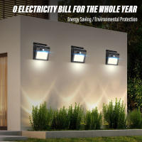 Luz Solar Exterior 20 LED 3 Modos De Iluminación Sensor De Movimiento Luz Solar Para Pared Patio Jardín Valla Moderna IP65 - details 9