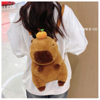 Mochila De Peluche Capybara Kawaii Moda Muñeco Peluche Bolsa De Hombro Para Niños Bolsa Miniatura Regalo Para Novia - details 9