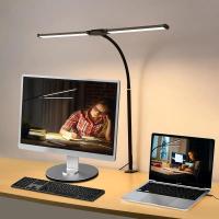 Lámpara De Escritorio LED Con Protección Ocular 3 Modos Y 10 Niveles De Brillo Adaptador USB Para Lectura Aprendizaje Exhibición Oficina - details 4