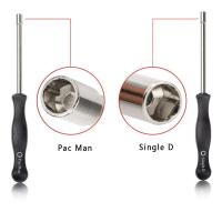 Kit De Herramientas De Ajuste De Carburador KUNLIYAOI 8 Piezas Destornillador Hexagonal Doble D Y Single D Para Reparación De Motocicletas - details 3