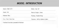 MaKeda1:36 Audi Q7 Vehículo De Off-road En Miniatura De Aleación De Metal Juguete Automóvil De Simulación Para Coleccionistas - details 0