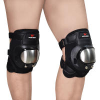 WOSAWE Protección De Rodilla Para Motocicleta Cross Guardia De Tornillo Soporte De Pierna Calentador De Esquí Patinaje En Patines Protetor De Rodilla - details 12