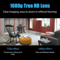 Cámara Mini HD 1080P WiFi IP Inteligente Para El Hogar Con Visión Nocturna AI Humana Vigilancia De Seguridad Inalámbrica Camcorder Audio Video - details 4