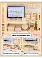 Estante Extendible Para Escritorio Organizador De Almacenamiento Ajustable Para Maquillaje Rack Deslizante Para Cocina Y Dormitorio Material De Plástico Ecológico - details 5