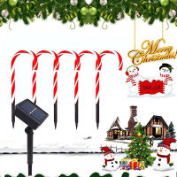 2 Set Luz Solar De Navidad En Forma De Palillo De Moler Con Palos Para Decoración De Jardín Patio Camino Exterior IP68 Impermeable - details 4