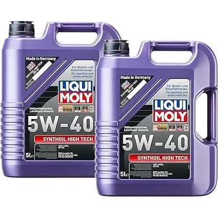 WOL-LiquiMoly SYNTHOIL ALTA TECNOLOGÍA SAE 5W40 ACEA A3/B4 API SM 1856 (10)  x2 - 1