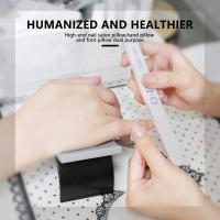 Almohadilla De Uñas En Forma De U De Silicona 1pc Soporte Para Mano Desmontable Para Salon De Uñas Herramientas De Mano - details 5