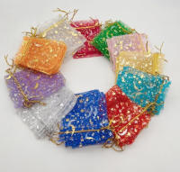 Bolsa de Regalo Moon Star Organza con Cordón - Conjunto de 100 Unidades - details 0