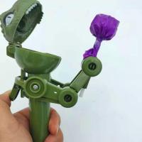 Soporte De Lollipop De Dinosaurio Juguete Robot De Caramelo Almacenamiento Para Niños Antipolvo Regalo Soporte De Pastel Juguete De Niveles De Interés - details 2