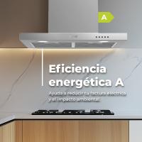 Campana Extractora Decorativa EVVO CE30, 60 cm, Inox, 350 m³/h, 3 Velocidades, Energía B - details 2